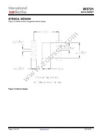 IR3721MTRPBF Datasheet Page 15