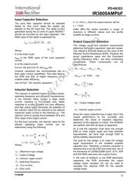 IR3800AMTR1PBF Datasheet Page 12