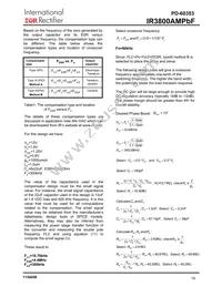 IR3800AMTR1PBF Datasheet Page 15