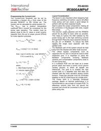 IR3800AMTR1PBF Datasheet Page 16