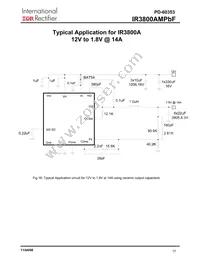 IR3800AMTR1PBF Datasheet Page 17