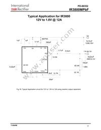 IR3800MTR1PBF Datasheet Page 17