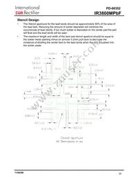 IR3800MTR1PBF Datasheet Page 20