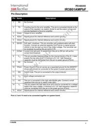 IR3801AMTRPBF Datasheet Page 4