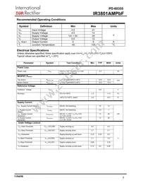 IR3801AMTRPBF Datasheet Page 5