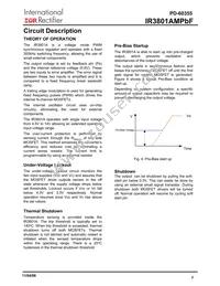 IR3801AMTRPBF Datasheet Page 8