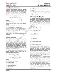 IR3801AMTRPBF Datasheet Page 12