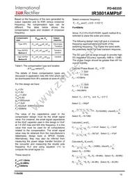 IR3801AMTRPBF Datasheet Page 15