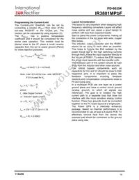 IR3801MTR1PBF Datasheet Page 16