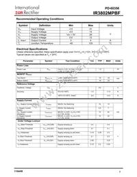 IR3802MTR1PBF Datasheet Page 5