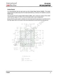 IR3802MTR1PBF Datasheet Page 19