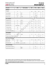 IR3810MTR1PBF Datasheet Page 6
