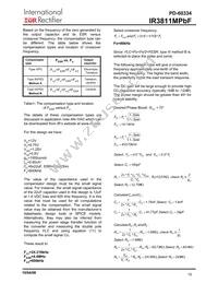 IR3811MTR1PBF Datasheet Page 15