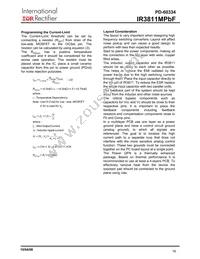 IR3811MTR1PBF Datasheet Page 16