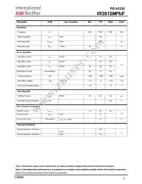 IR3812MTR1PBF Datasheet Page 6