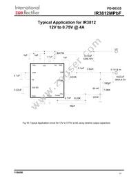 IR3812MTR1PBF Datasheet Page 17