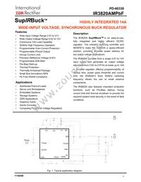 IR3820AMTR1PBF Datasheet Cover