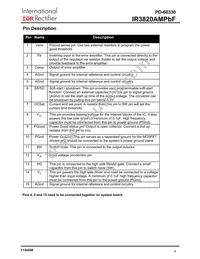 IR3820AMTR1PBF Datasheet Page 4