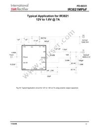 IR3821MTR1PBF Datasheet Page 17