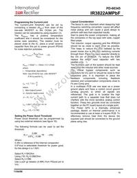 IR3822AMTR1PBF Datasheet Page 16