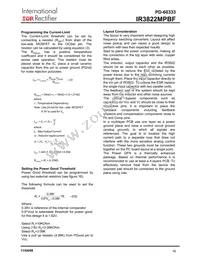 IR3822MTR1PBF Datasheet Page 16