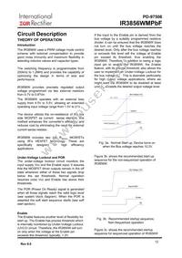 IR3856WMTRPBF Datasheet Page 12