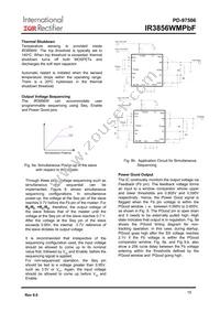 IR3856WMTRPBF Datasheet Page 15