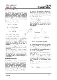 IR3856WMTRPBF Datasheet Page 20