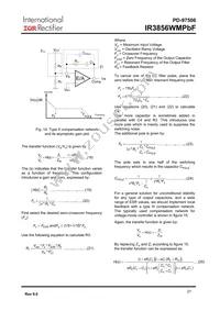 IR3856WMTRPBF Datasheet Page 21