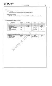 IR3E3074 Datasheet Page 8