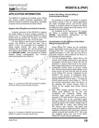 IR5001STRPBF Datasheet Page 10