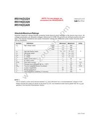 IR51HD420 Datasheet Page 2