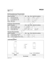 IR6220STRL Datasheet Page 3
