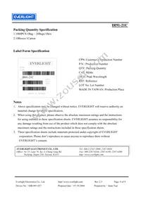 IR91-21C/TR9 Datasheet Page 9