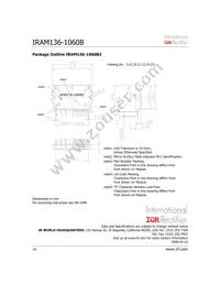 IRAM136-1060B Datasheet Page 18