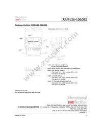 IRAM136-1060BS Datasheet Page 17