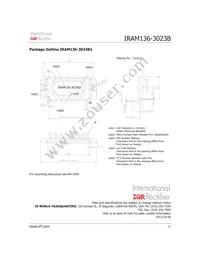 IRAM136-3023B Datasheet Page 17