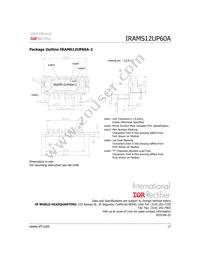 IRAMS12UP60A-2 Datasheet Page 17