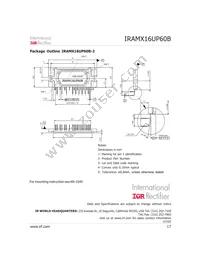 IRAMX16UP60B-2 Datasheet Page 17