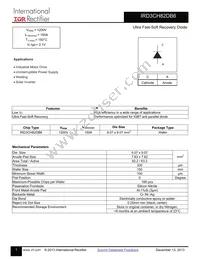 IRD3CH82DB6 Datasheet Cover