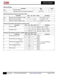 IRD3CH9DB6 Datasheet Page 2