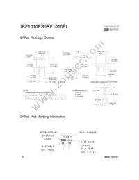 IRF1010ESTRR Datasheet Page 8