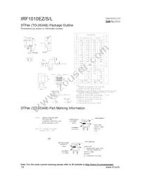 IRF1010EZ Datasheet Page 10