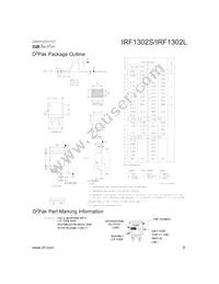 IRF1302S Datasheet Page 9