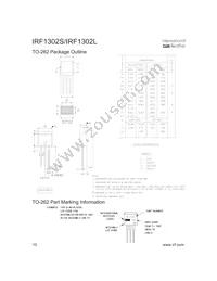 IRF1302S Datasheet Page 10