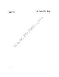 IRF3515STRLPBF Datasheet Page 3