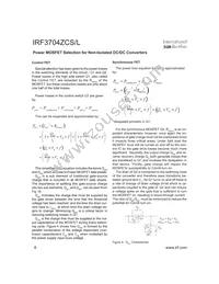 IRF3704ZCS Datasheet Page 8