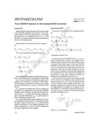 IRF3704ZCSTRLP Datasheet Page 8