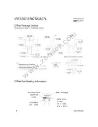 IRF3707STRR Datasheet Page 8