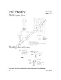 IRF3707ZCSTRRP Datasheet Page 10